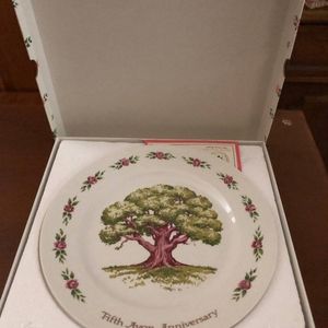 Vintage Avon 5th Anniversary Plate